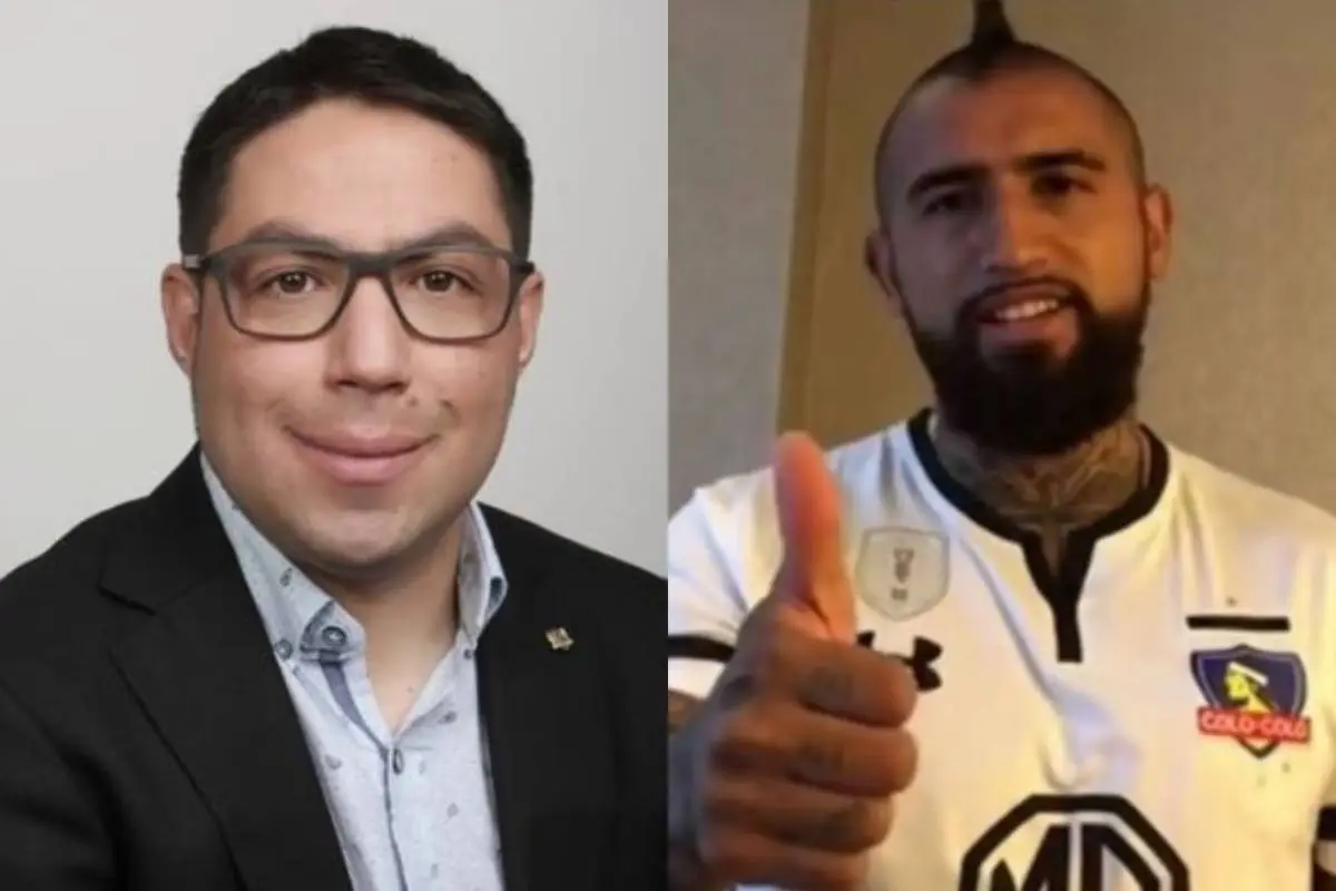 Matías Camacho y Arturo Vidal