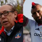 Alfredo Stohwing y Arturo Vidal