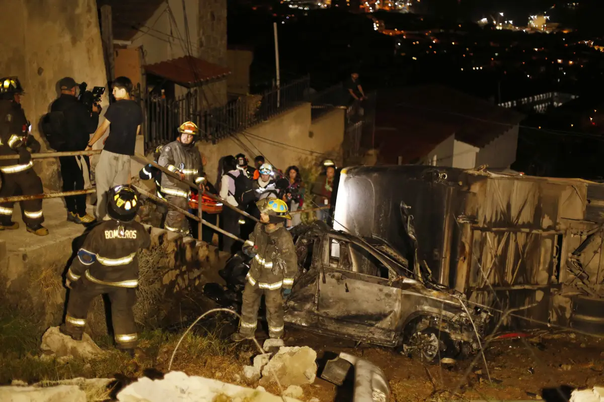 Accidente en Valparaíso, Agencia Uno