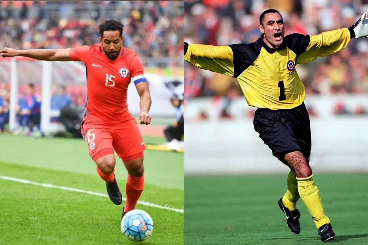 Jean Beausejour y Nelson Tapia, Conmebol / Selección Chilena