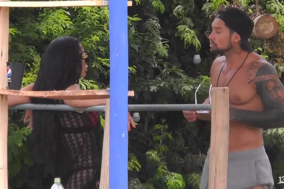 Daniela Aránguiz y Luis Mateucci en Tierra Brava 