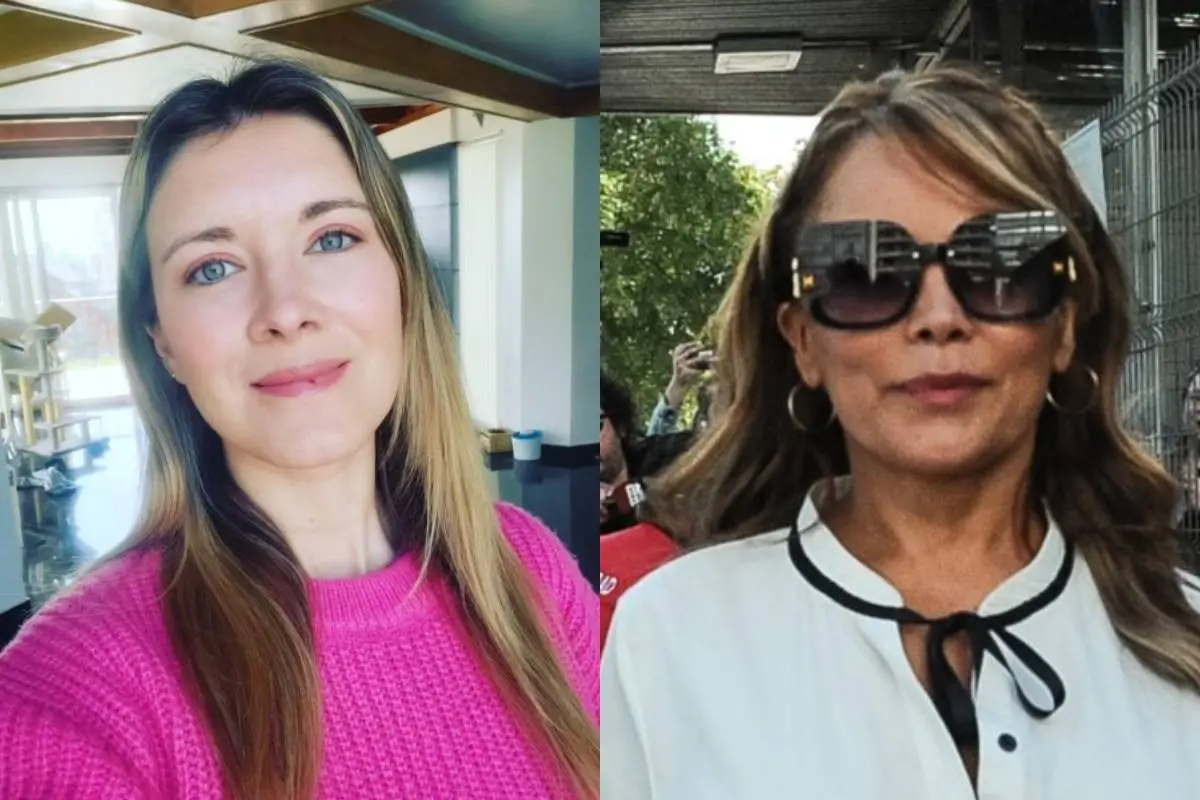 Carla Jara y Cathy Barriga 