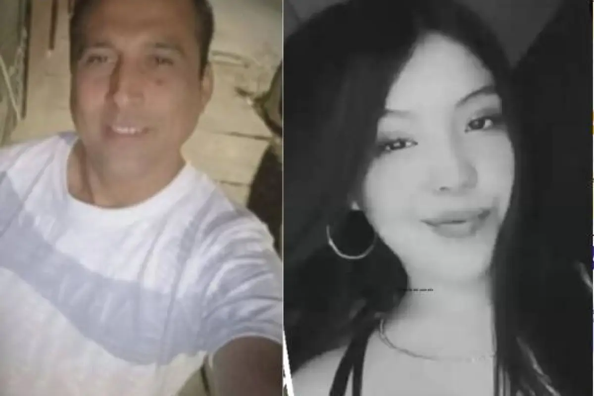 rostros de Michelle Silva y Claudio Figueroa