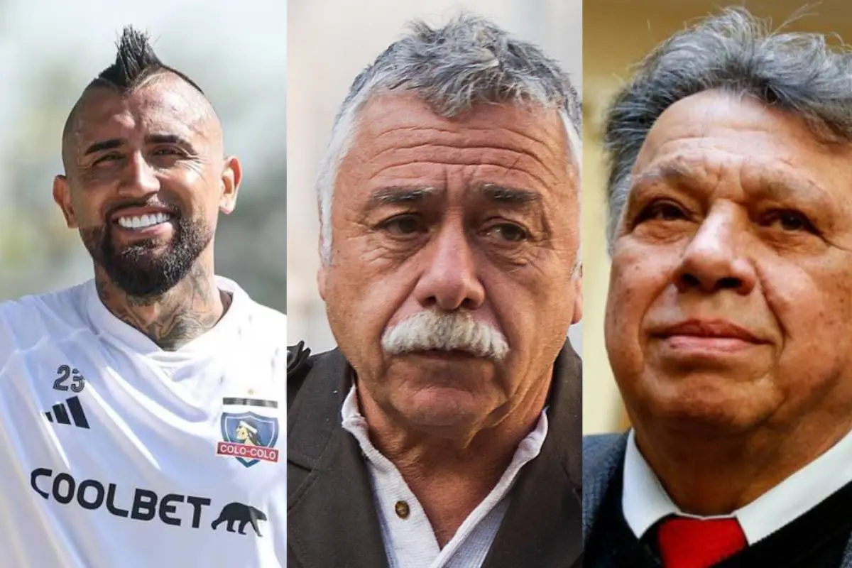 Arturo Vidal, Carlos Caszely y Elías Figueroa, Redes sociales