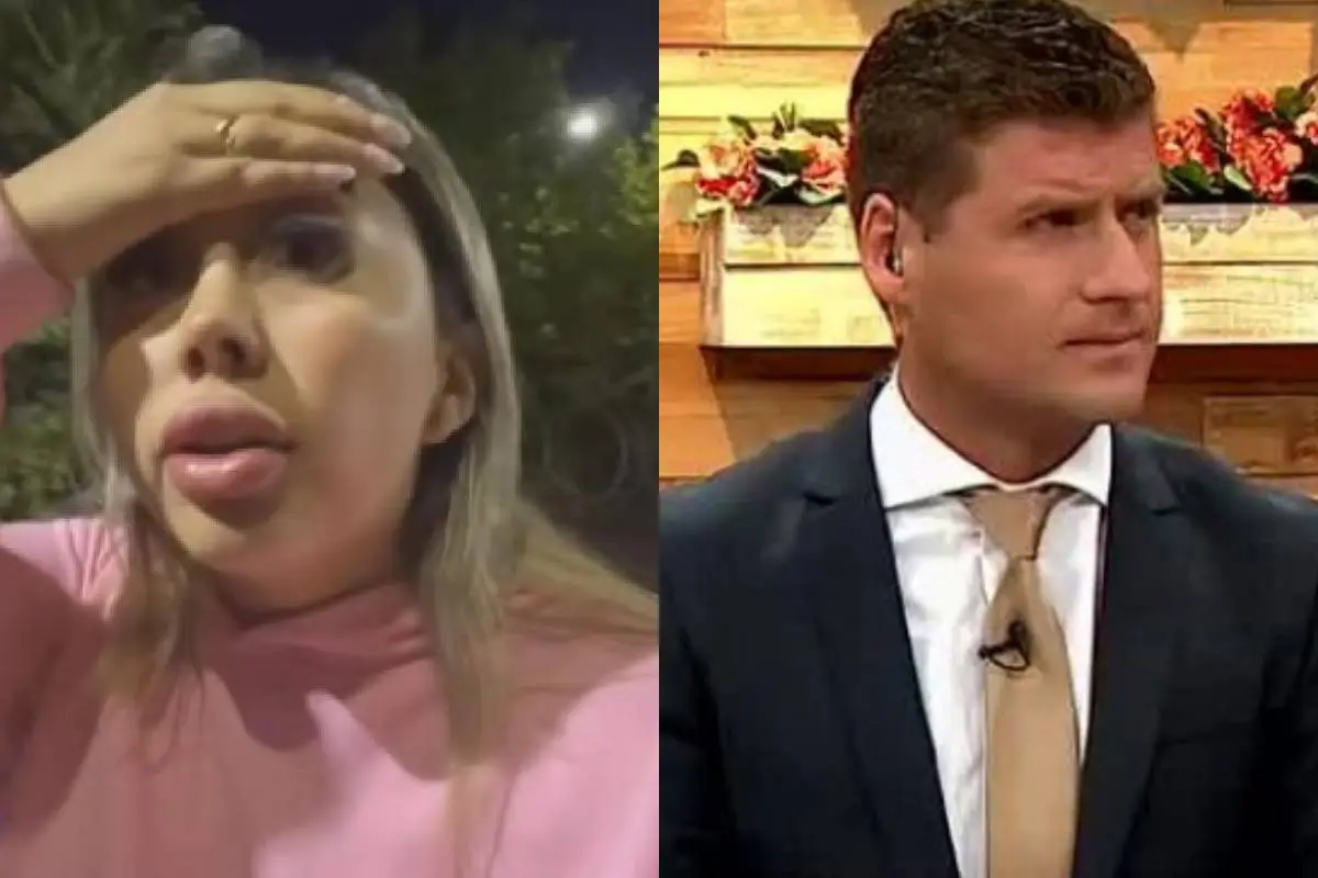 Naya Fácil y Claudio Rojas, redes sociales 