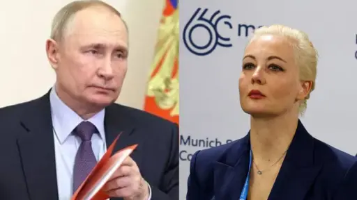 Yulia Navalnaya arremete contra Vladimir Putin, Redes Sociales