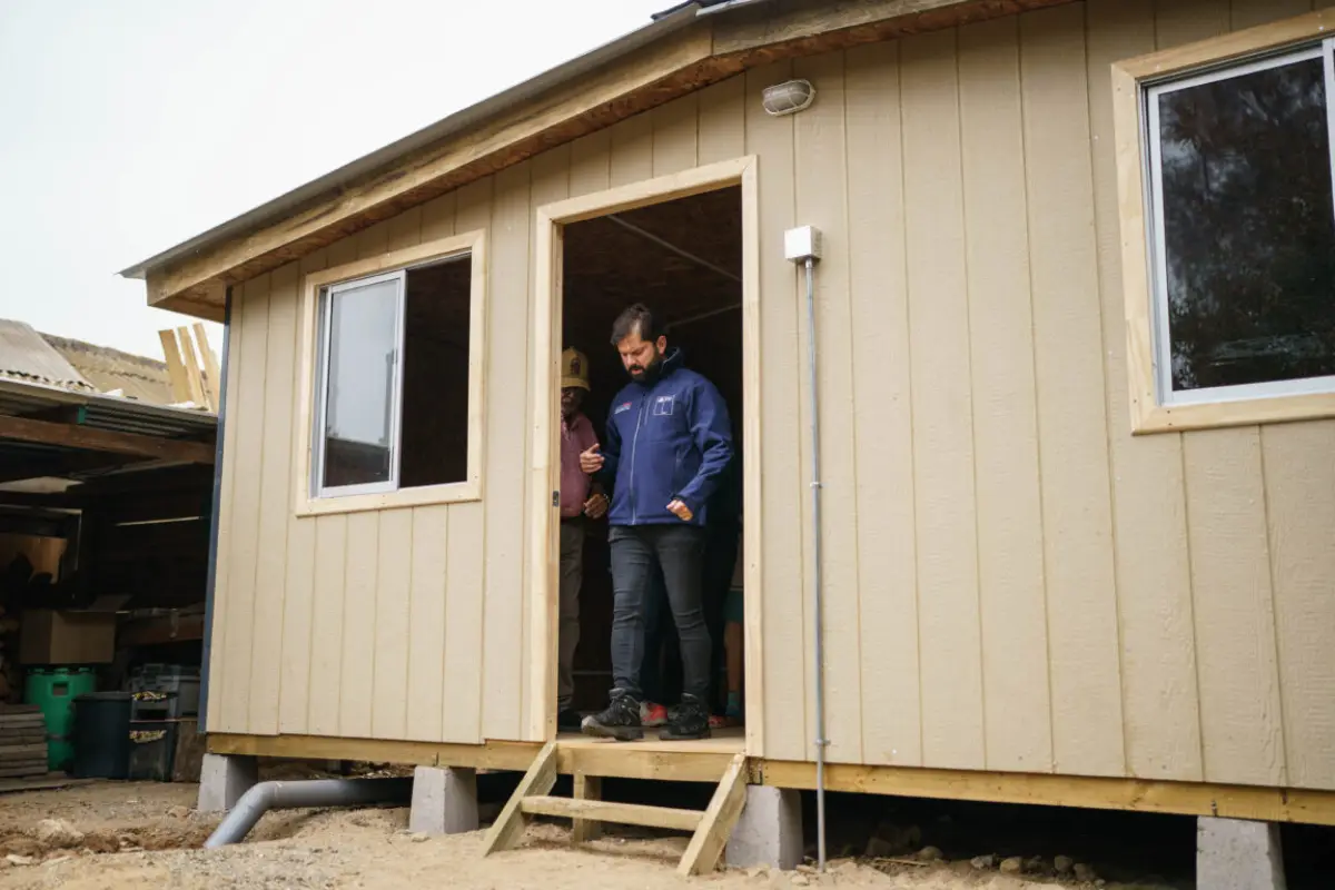 Presidente Boric en Villa Alemana, Prensa Presidencia