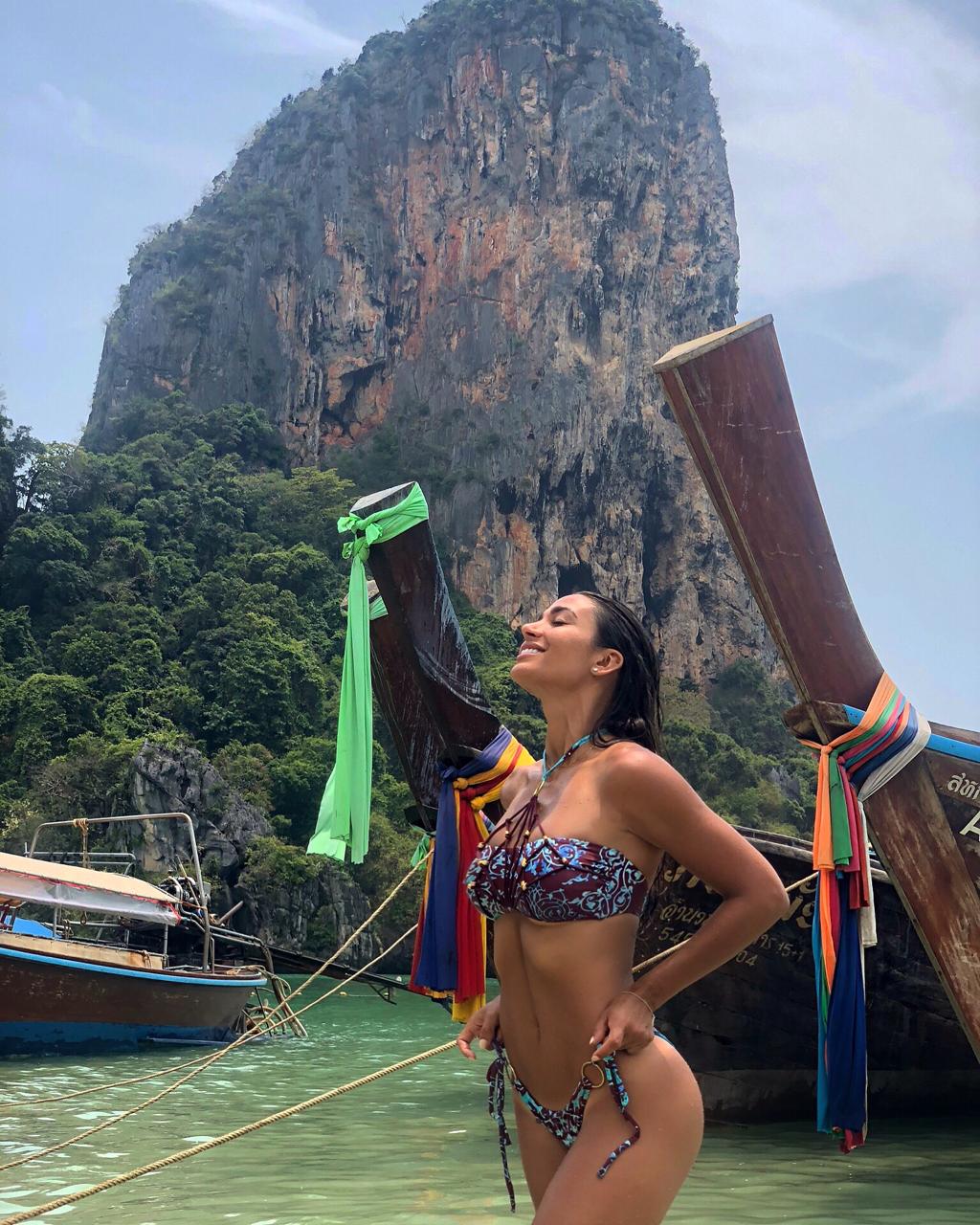 Lisandra Silva disfrutando de Tailandia - Cedida