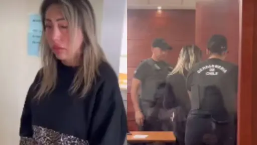 Naya Fácil detenida, Captura