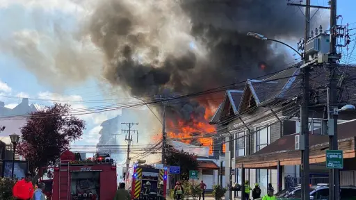Incendio Puerto Varas, Redes sociales