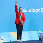 Kristel Köbrich logró plata en Santiago 2023, Archivo Agencia Uno