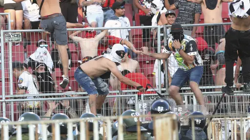 Incidentes Estadio Nacional, Agencia Uno