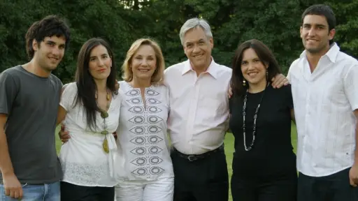 Sebastián Piñera y su familia, redes sociales 