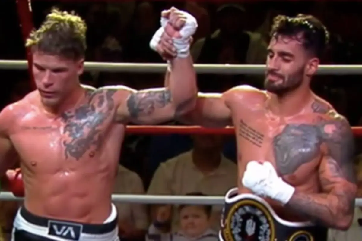 Jorge Aldoney y Raimundo Cerda en Noche de combos