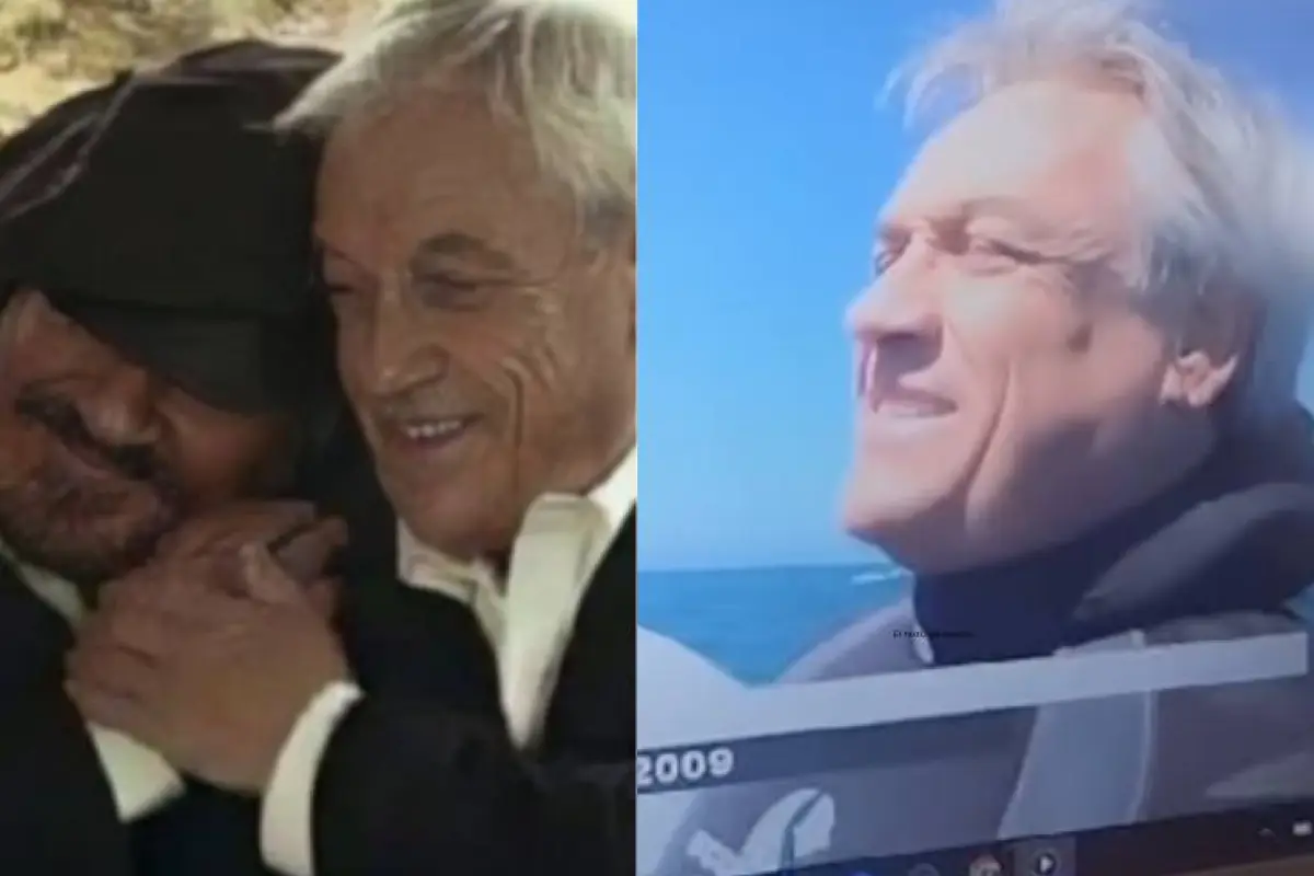 Miguel Piñera y Sebastián Piñera