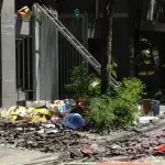 Explosión en el centro de Santiago, Agencia Uno