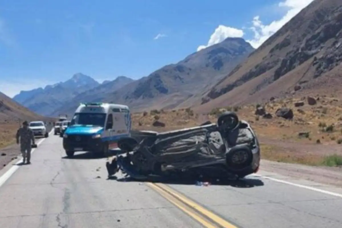 Accidente Paso Los Libertadores, cedida