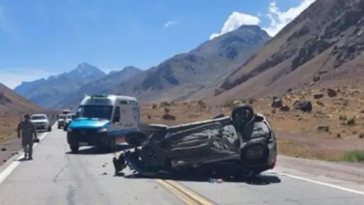 Accidente Paso Los Libertadores, cedida