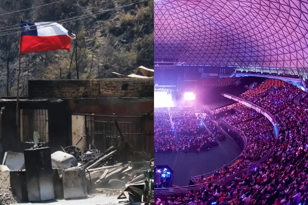Cruzada solidaria en el Movistar Arena, redes sociales