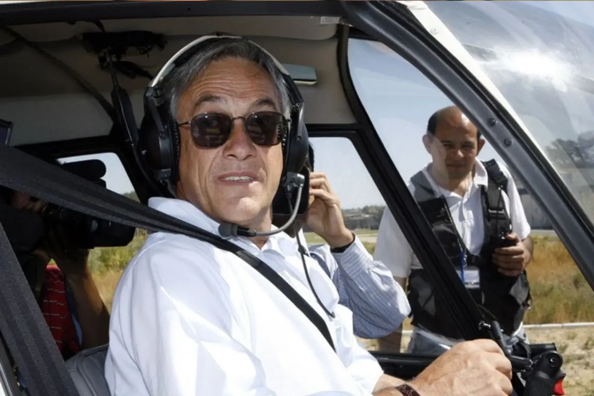 Sebastián Piñera tenía amplia experiencia pilotando, Agencia Uno