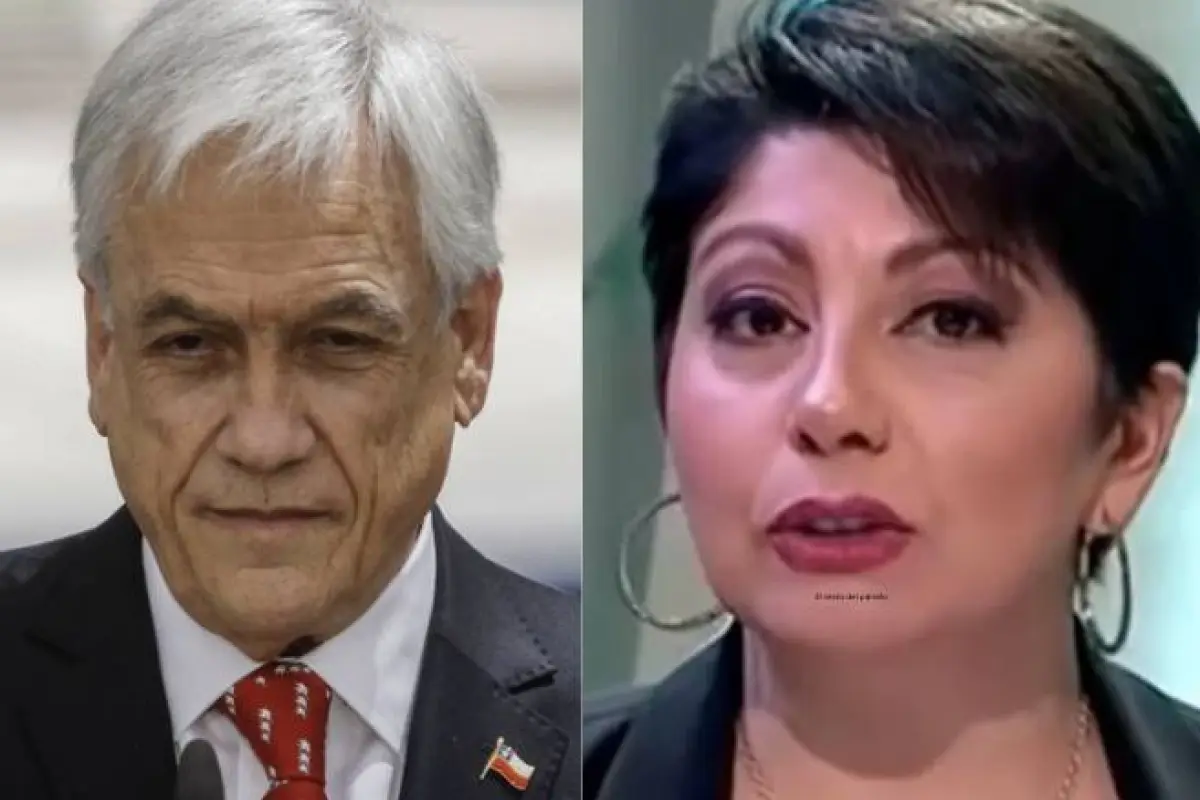 rostros de Sebastián Piñera y Vanessa Daroch
