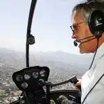 Sebastián Piñera no pudo desabrochar su cinturón para saltar desde el helicóptero, Agencia Uno
