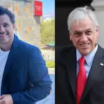 Simón Oliveros y Sebastián Piñera, redes sociales 