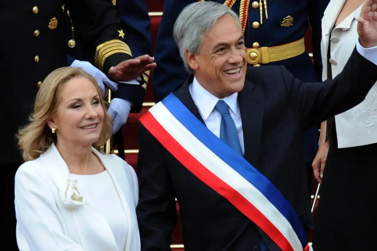 Cecilia Morel y Sebastián Piñera , redes sociales 