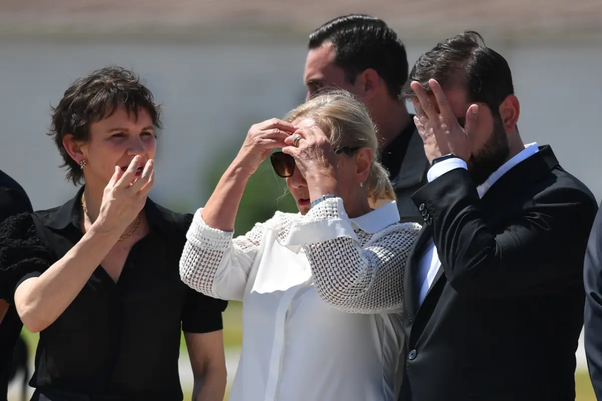 El Presidente se ha mostrado muy cercano a la viuda Cecilia Morel, Agencia Uno