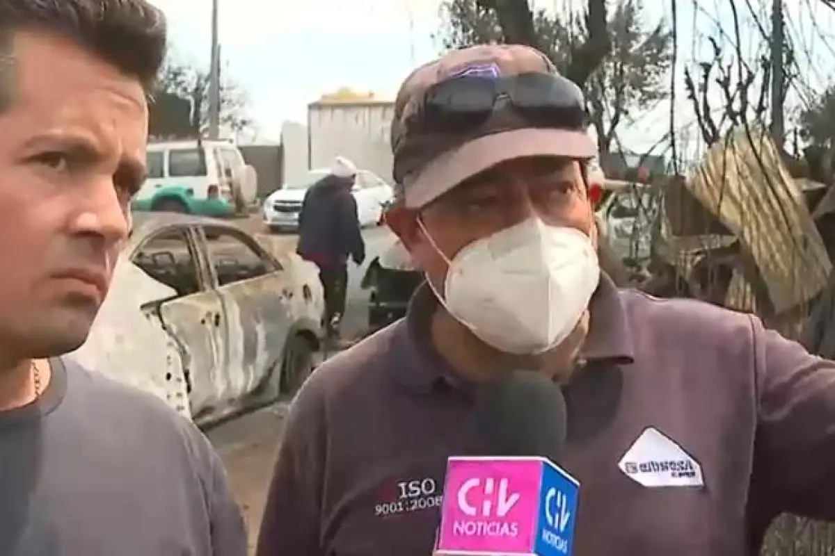 Edson Villegas en CHV, CHV Captura