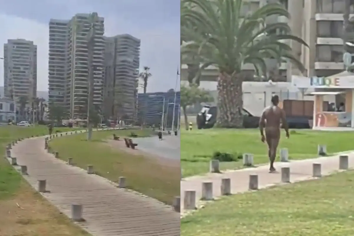 La playa Cavancha es de las más visitadas en Iquique, Captura