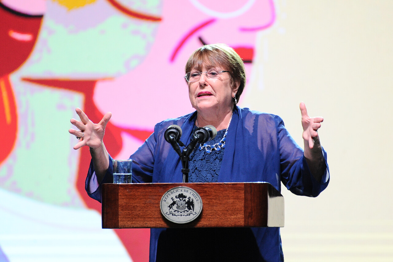 Michelle Bachelet - Agencia Uno