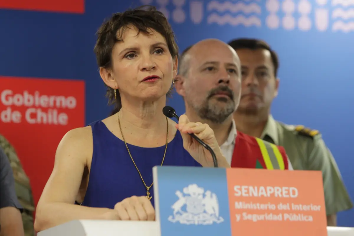 La ministra Tohá entregó un nuevo balance, Agencia Uno