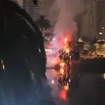 Incendio en el centro de Viña del Mar, Redes sociales