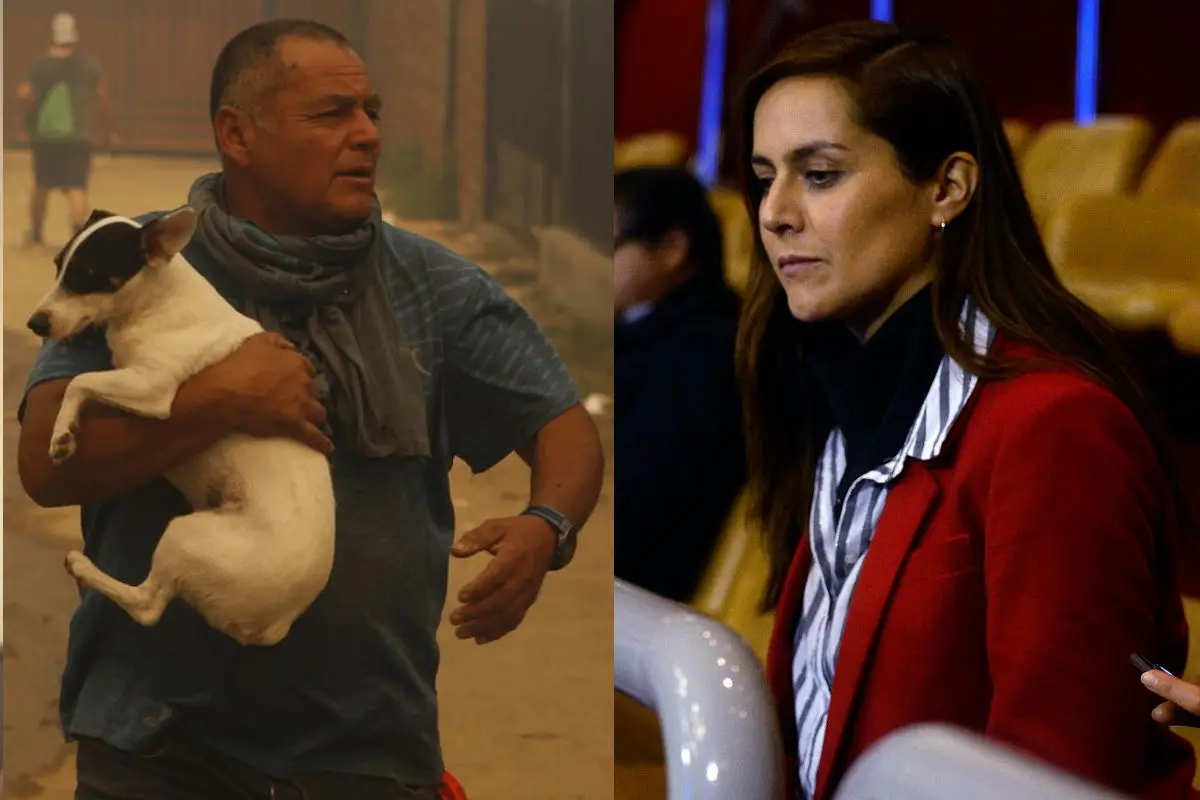 Natalia Valdebenito cree en intencionalidades en incendio, Agencia Uno