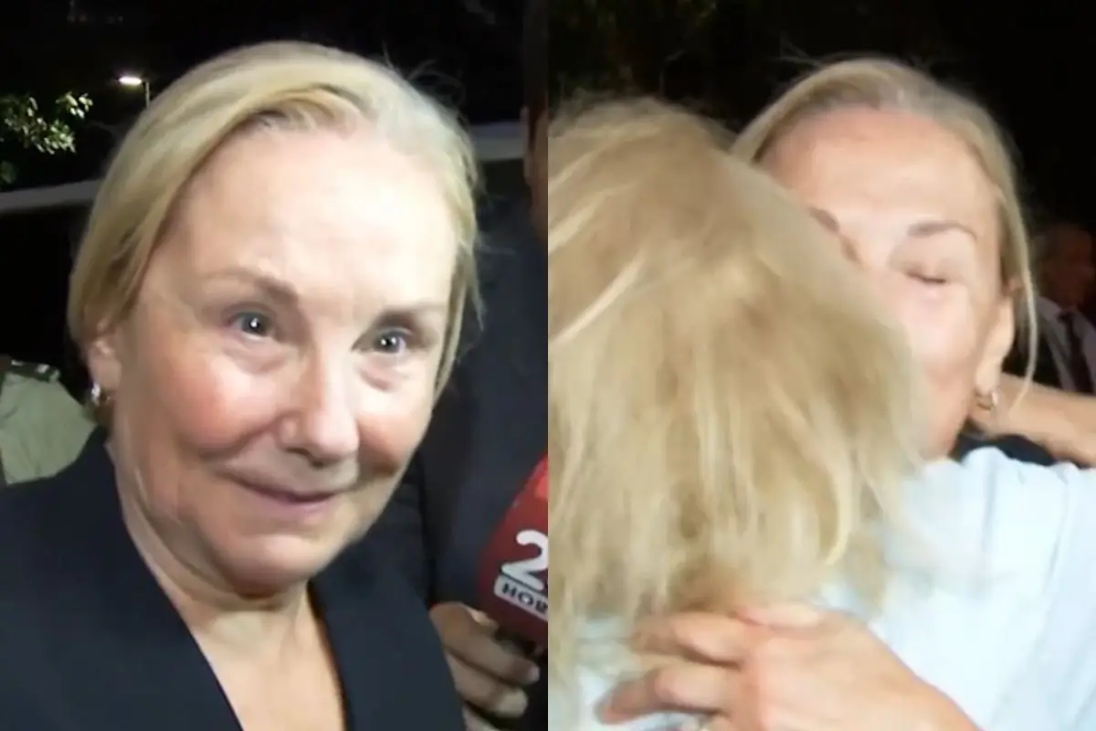 Cecilia Morel saludó a los adherentes de Sebastián Piñera, Captura