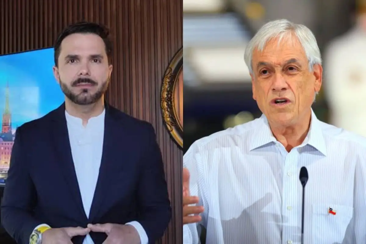 Álvaro Ballero y Sebastián Piñera, redes sociales
