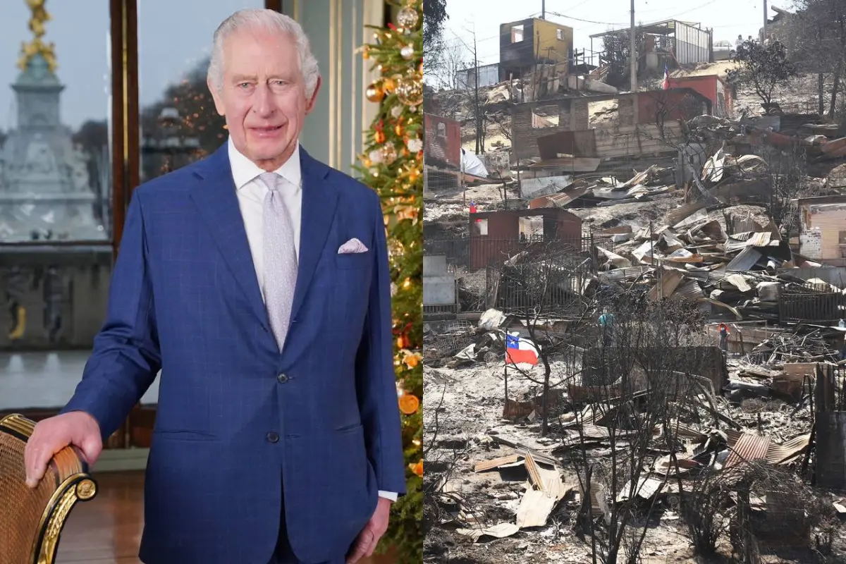 Rey Carlos III - Incendios de Viña del Mar, The Royal Familiy - Agencia Uno