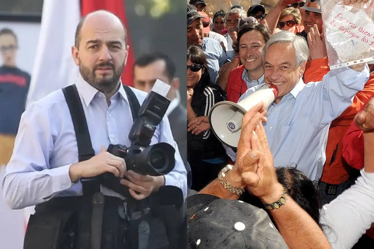 José Manuel de la Maza y Sebastián Piñera, redes sociales 