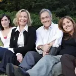 La familia Piñera Morel junto al fallecido ex Presidente, Instagram