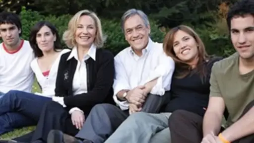 La familia Piñera Morel junto al fallecido ex Presidente, Instagram