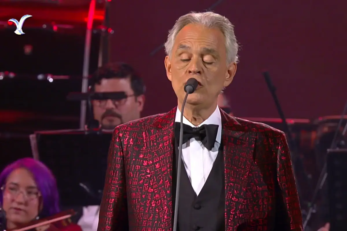 Andrea Bocelli encantó al Monstruo, TVN