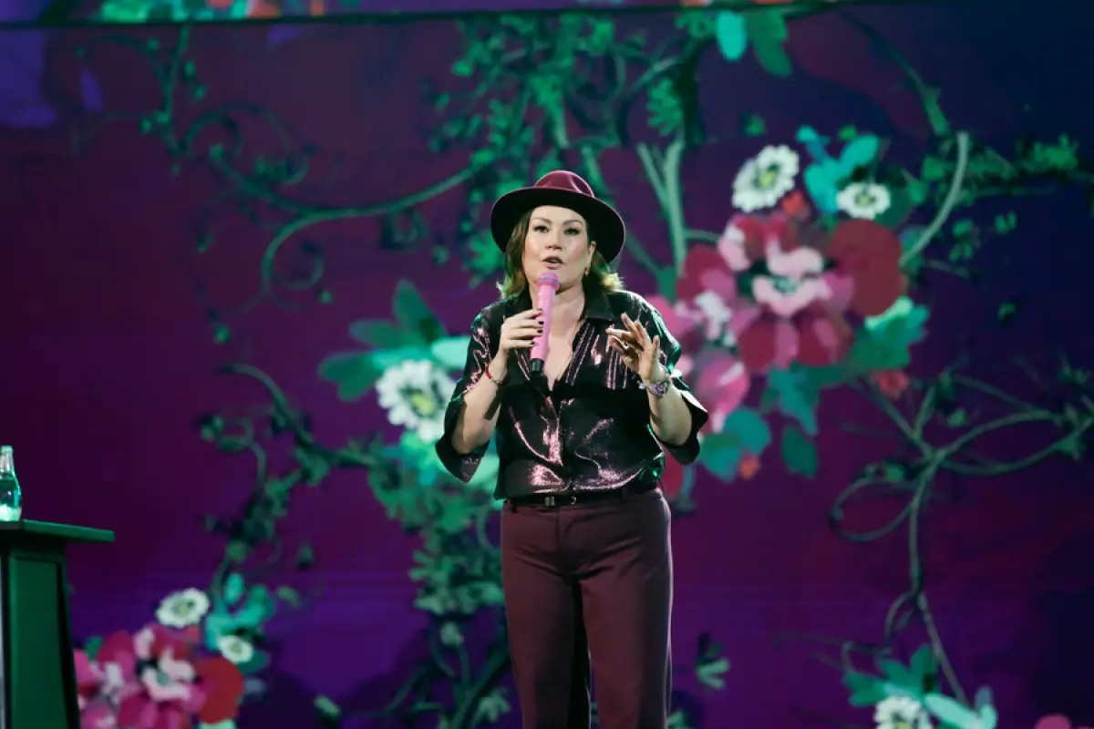 Javiera Contador no tuvo una buena jornada en Viña, Agencia Uno