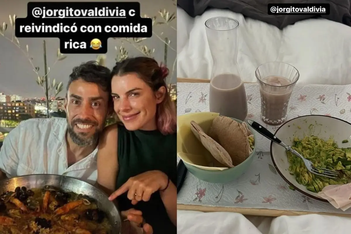 Valdivia y Orsini en su cumpleaños, Redes sociales