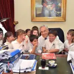 Sebastián Piñera y sus nietos ,instagram @manepinera