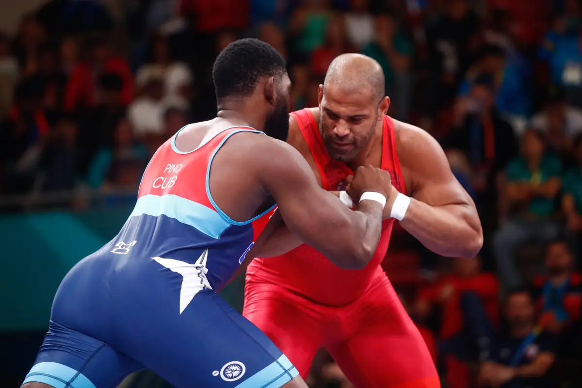 Yasmani Acosta nuevamente logró ser campeón Panamericano en México, Team Chile