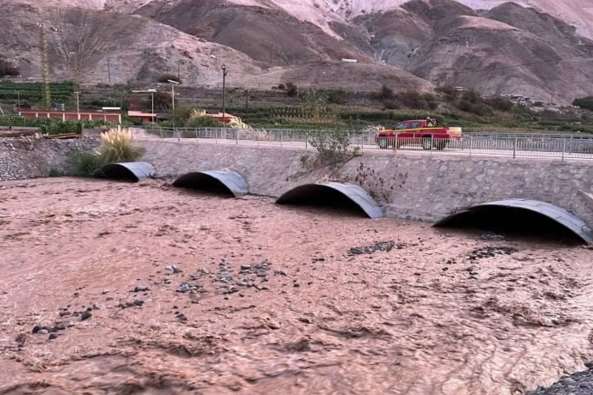 Lluvias en Camiña, Twitter