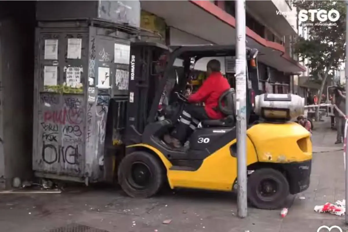 Retiro de Kioskos, Captura video