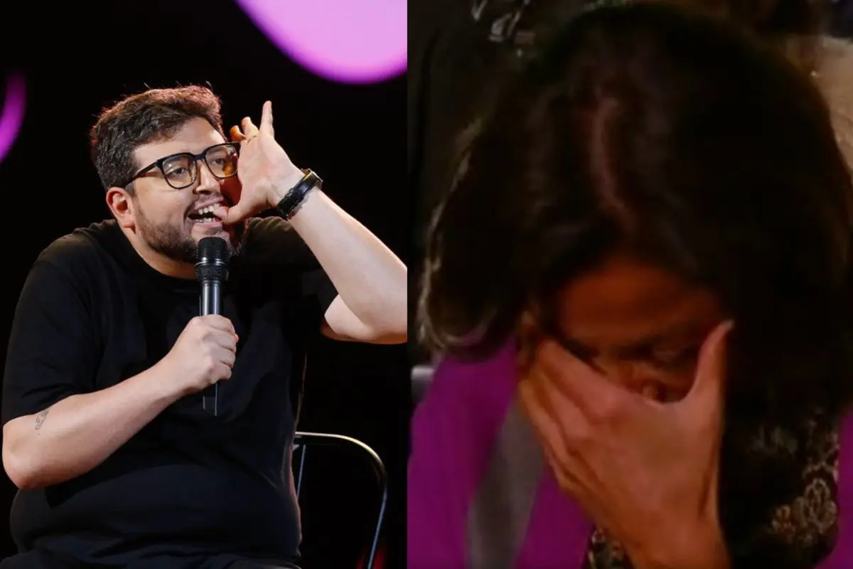 La inocente pregunta de Don Comedia provocó la incomodidad de Santa María, Agencia Uno / Captura TVN