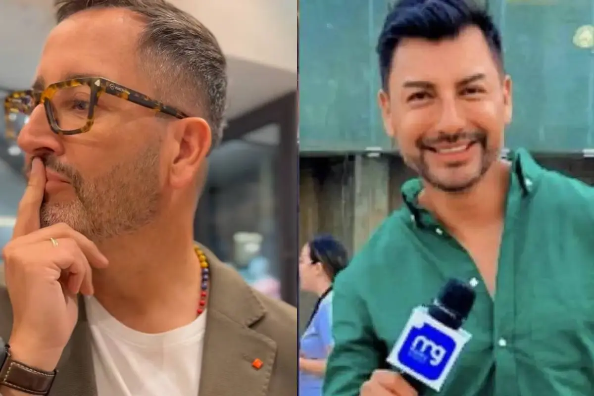 Eduardo Fuentes y Andrés Caniulef, redes sociales